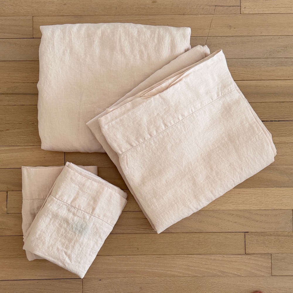 The Citizenry King Linen Sheet Set